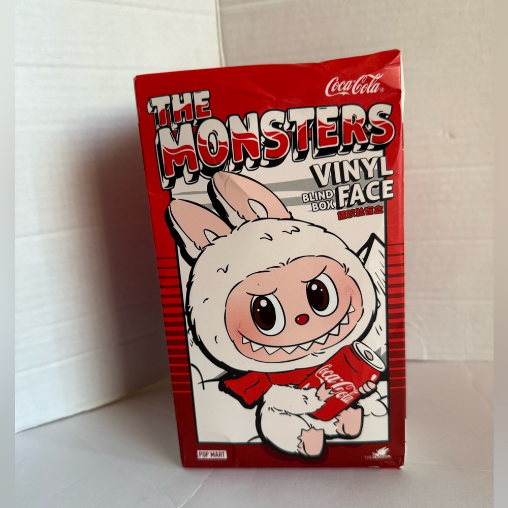 POP MART LABUBU The Monsters Coca Cola Vinyl Plush - Surprise Shake Authentic